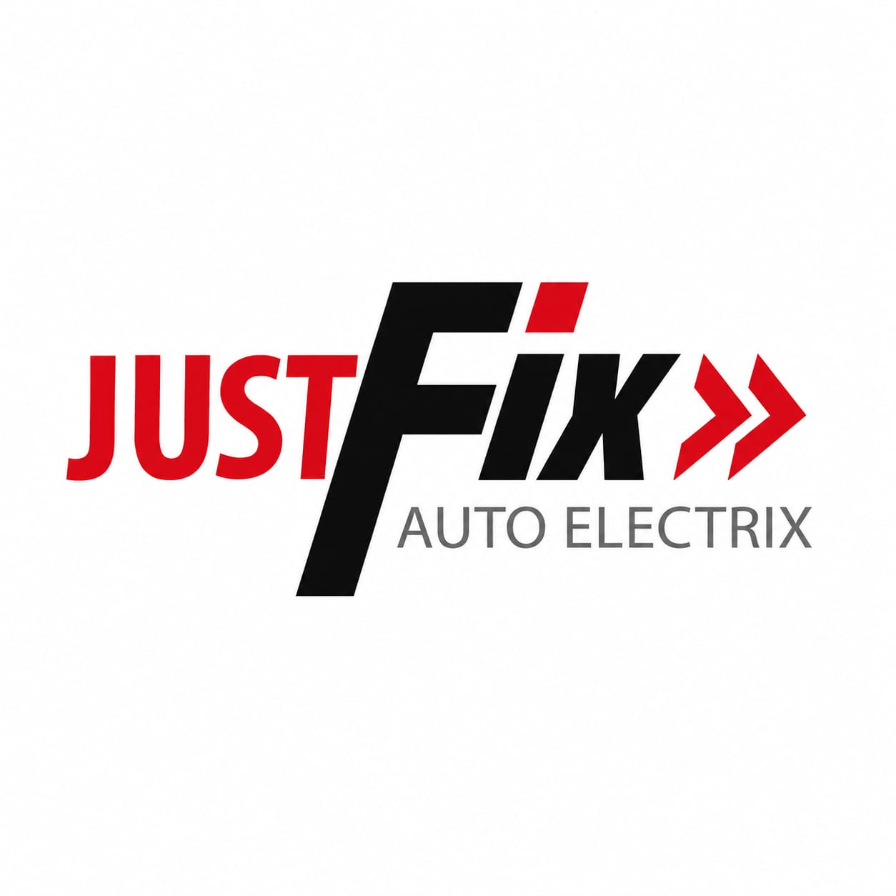 Auto-electrical workshop with a vehicle on a lift